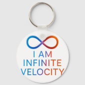 I AM Infinite Velocity – Quantum Energy Design Schlüsselanhänger (Vorderseite)
