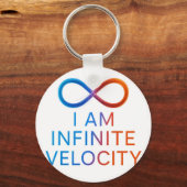 I AM Infinite Velocity – Quantum Energy Design Schlüsselanhänger (Vorderseite)