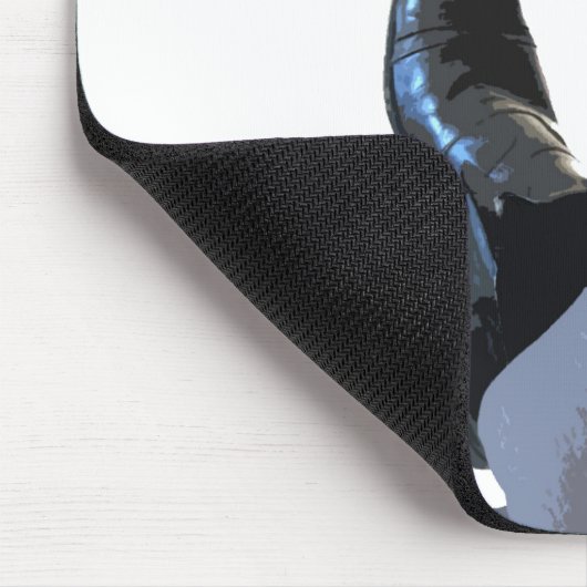 "I Am Just A Partner" Mousepad (Ecke)