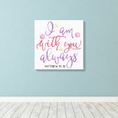 I Am- Leinwand (Glanz) (Insitu (Holzboden))