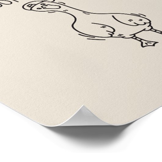 I am looking at you pooping poster (Ecke)