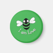 I Am Love Bee Magnet (Vorne)