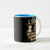 I Am Lyons. I Don't Stop When I'm Tired Zweifarbige Tasse (VorderseiteRechts)