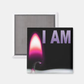 I AM Magnet 2x2 (Vorderseite/Rückseite)