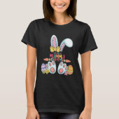 I am Mamma Bunny Easter Day Egg Women T-Shirt (Vorderseite)