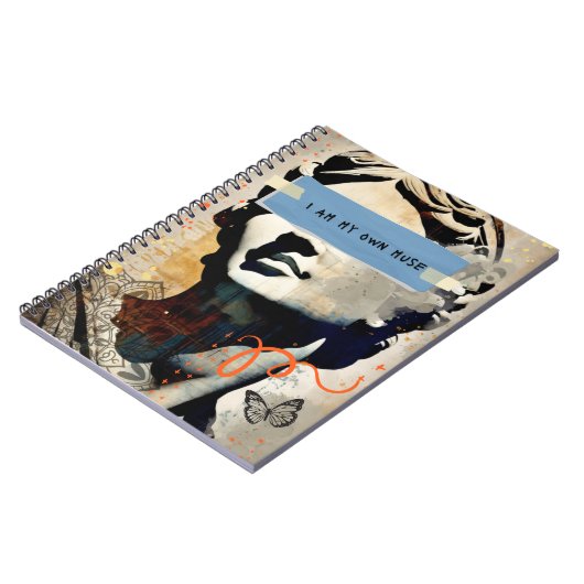 I Am My Own Muse | Notebook Journal Notizblock (Linke Seite)