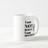 I am not Bossy Kaffeetasse (VorderseiteRechts)