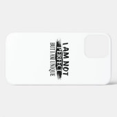 I am not perfect, but I am unique Case-Mate iPhone Hülle (Rückseite (Horizontal))