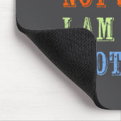 I Am Not Quiet I Am Plotting Funny Writing Quote Mousepad (Ecke)