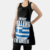 I Am Not Yelling I Am Greek T-Shirt Schürze (InSitu)
