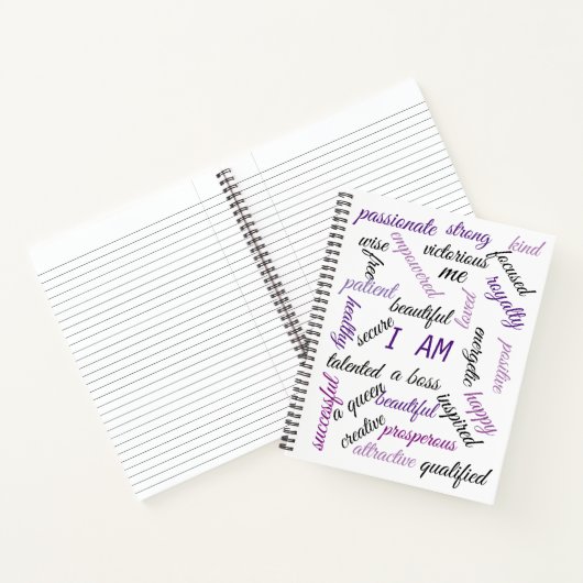 I AM Notebook Notizbuch (Innenseite)