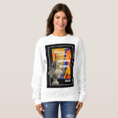 I Am Nothing But Words Poetry sweatshirt (Vorne ganz)
