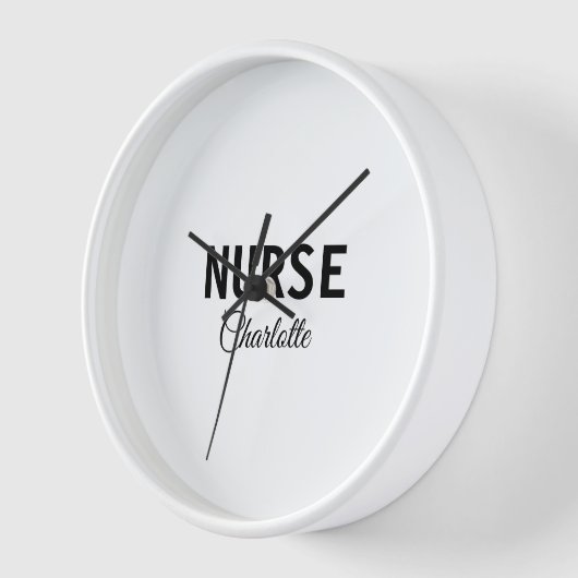 I am nurse medical expert add your name text simpl uhr (Winkel)