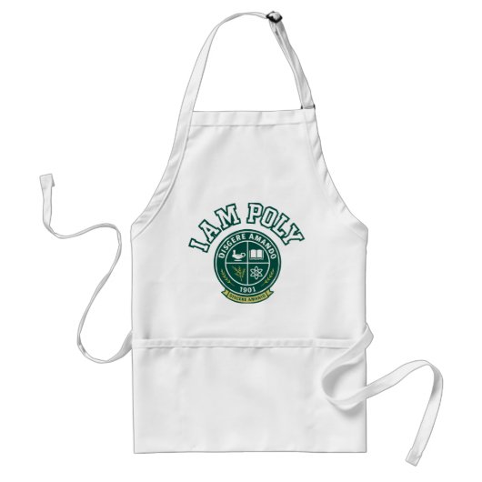 I AM POLY Adult Apron Schürze (Vorne)