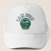 I AM POLY Trucker Hat Truckerkappe (Vorderseite)