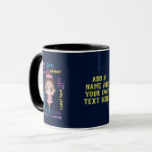 I AM - Positive Girl Affirmations Ballerina Tasse (Vorderseite Links)