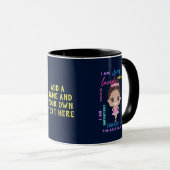 I AM - Positive Girl Affirmations Ballerina Tasse (VorderseiteRechts)
