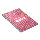 I Am Queen – Elegant Corporate Notizblock (Rechte Seite)