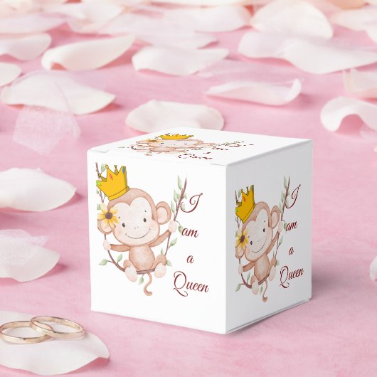 I Am Queen – Elegant Geschenkschachtel (Hochzeit)