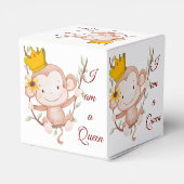 I Am Queen – Elegant Geschenkschachtel (Rückseite)