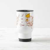 I Am Queen – Elegant Reisebecher (Mittel)