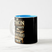I Am Rankin. I Don't Stop When I'm Tired Zweifarbige Tasse (Vorderseite Links)