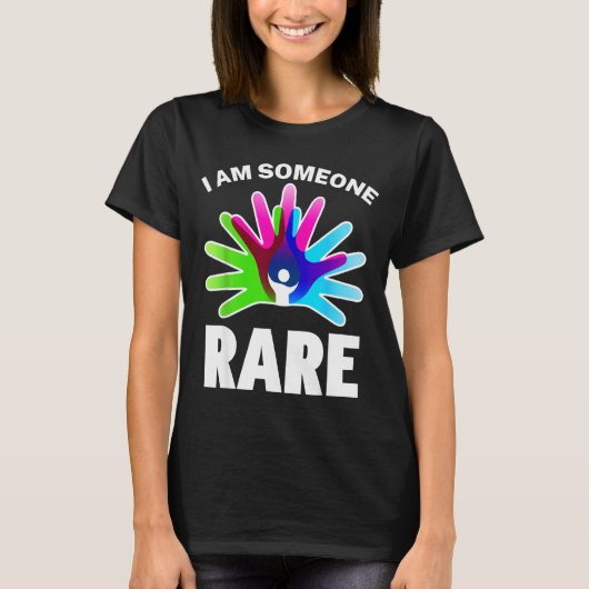 I Am Rare Disease Awareness Shirt - Rare Disease D (Vorderseite)