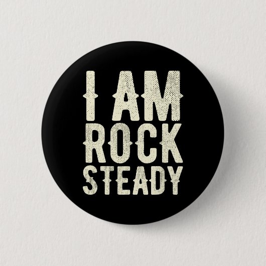 I Am Rock Steady Boxing Beat Parkinson's Disease S Button (Vorderseite)