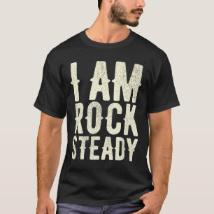 I Am Rock Steady Boxing Beat Parkinson's Disease S T-Shirt