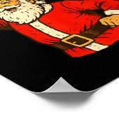 I Am Santifa Santa Claus Anti Fascism Christmas Au Poster (Ecke)