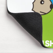 I AM SEEPDOG. マウスパッド MOUSEPAD (Ecke)