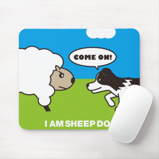 I AM SEEPDOG. マウスパッド MOUSEPAD (Mit Mouse)