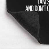 I Am Serious And Don't Call Me Shirley Funny Shirt Mousepad (Ecke)