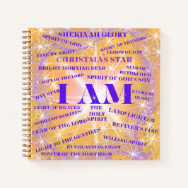 I AM Shekinah Glory Spiral Notebook Notizblock