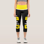 i am Single Capri Leggings (Vorderseite)