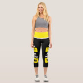i am Single Capri Leggings (Vorderseite)