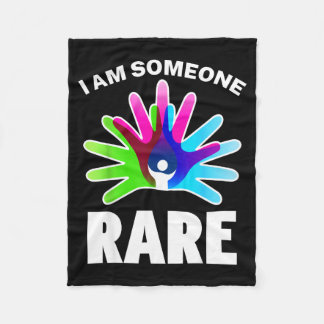 I Am Someone Rare Disease Awareness - Rare Disease Fleecedecke