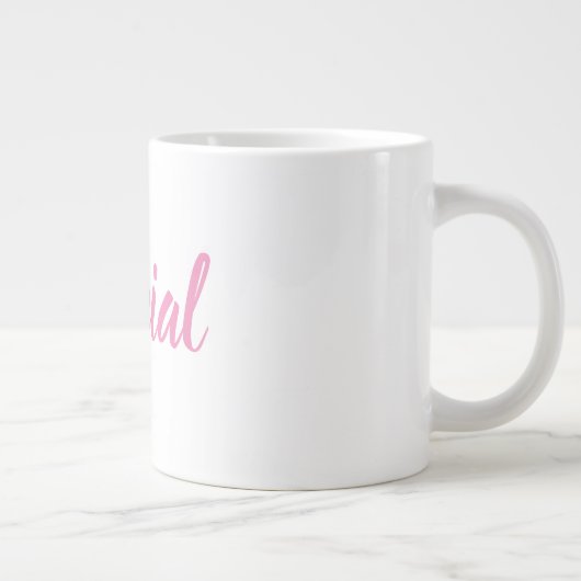 "I am... Special" Jumbo-Tasse (Rechts)