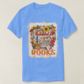 I Am Thankful For Books Lover Librarian Funny Than T-Shirt (Design vorne)