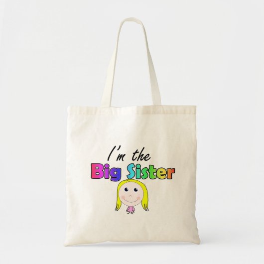I am the big sister tragetasche (Vorne)