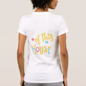 I am the Boss T-Shirt (Rückseite)