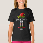 I am The Cookie Tester Elf - Funny Christmas T-Shirt (Vorderseite)