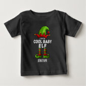 I am The Cool Baby Elf Funny Elf Baby T-shirt (Vorderseite)
