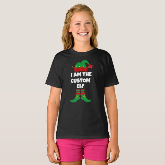 I Am The Custom Elf T-Shirt (Vorne ganz)