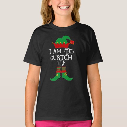 I Am The Custom Elf T-Shirt (Vorderseite)
