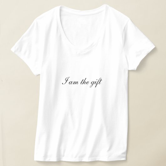 I am the gift T-shirt (Ablage )