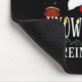 I Am The Know It All Reindeer Christmas Family Mousepad (Ecke)