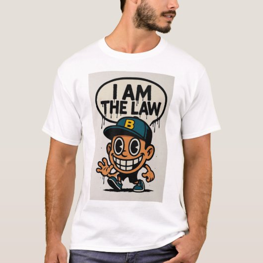 I am The Law Graphic T-Shirt (Vorderseite)