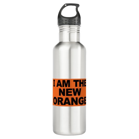 I am The New Orange Edelstahlflasche (Vorderseite)