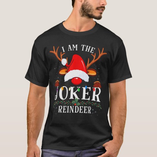 I Am The Reindeer Christmas Family T-Shirt (Vorderseite)